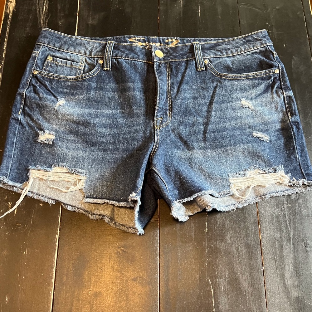 Distressed Shorts